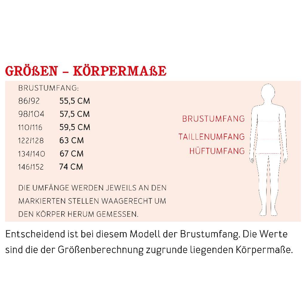 Papierschnittmuster Sweatshirt Deniz Gr. 86-152